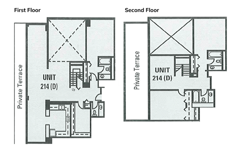 Floor plan for 3 beds, 3.5 baths, 2862 sqft